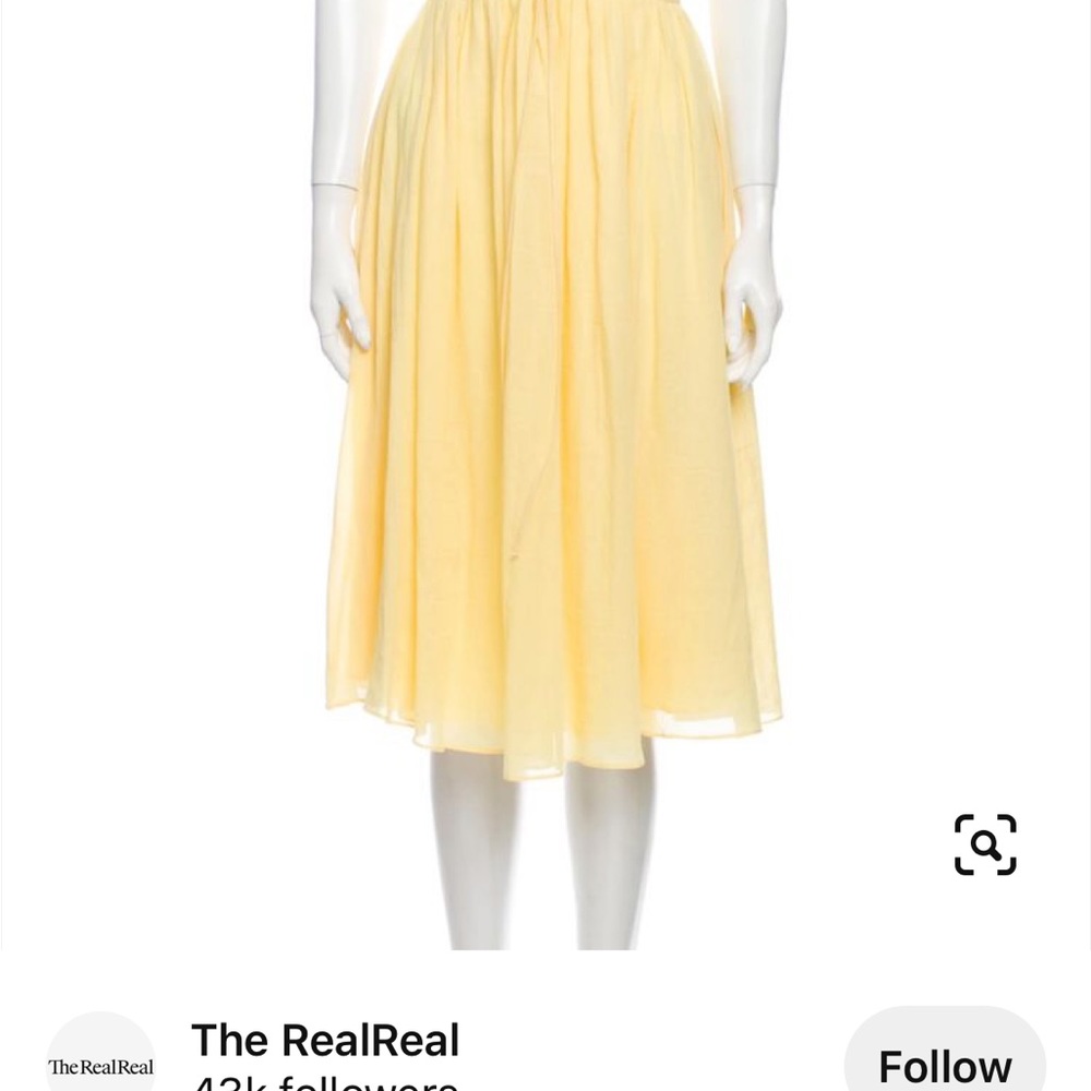 Loup Charmant Yellow Ruffle Dress - Picture 4 of 6